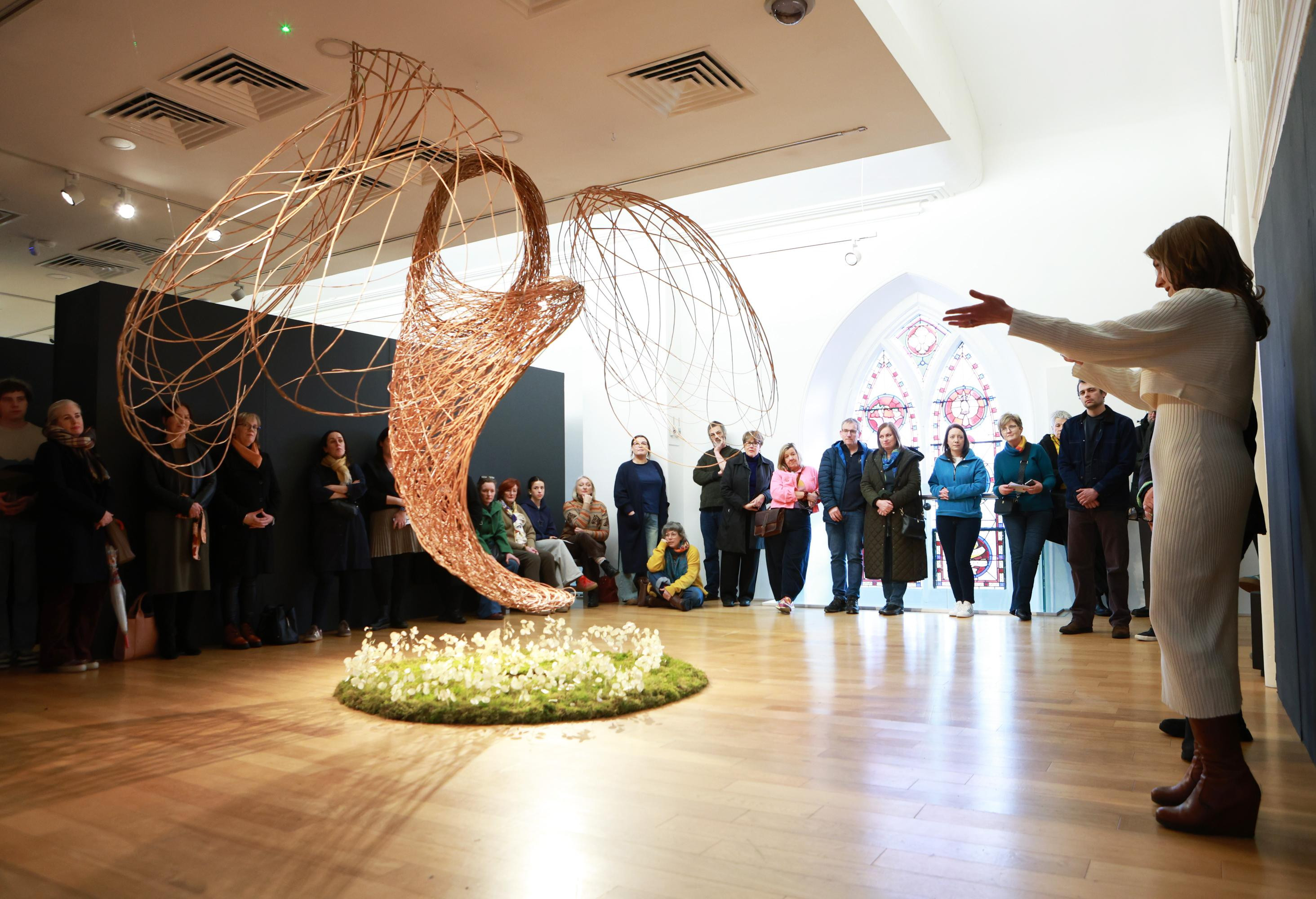 Opening of Solo Exhibition at the Highlanes Gallery